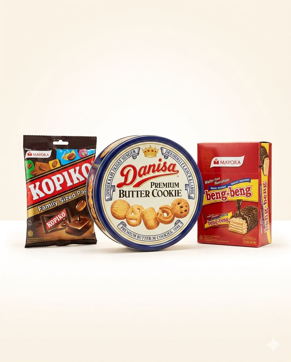 Kopiko وDanisa وBeng-Beng — منتجات مايورا الأيقونية